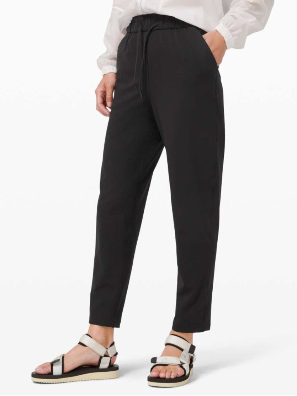 Lululemon Keep Moving Pant 7/8 High-Rise Black Women's size 10